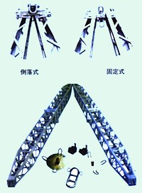 供应铝合金格构式人字抱杆，抱杆